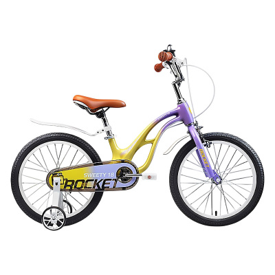 Велосипед двухколёсный 18 Rocket Sweety 18.SWEETY.Y/VT.26 жёлто-фиолетовый